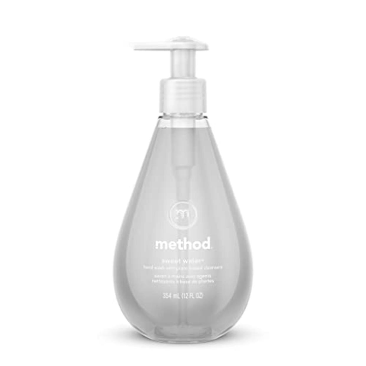 Method Gel Hand Soap, Sweet Water, Biodegradable Formula, 12 fl oz (Pack of 1) (AMAZON)