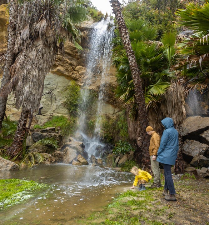 Dana Point waterfall 