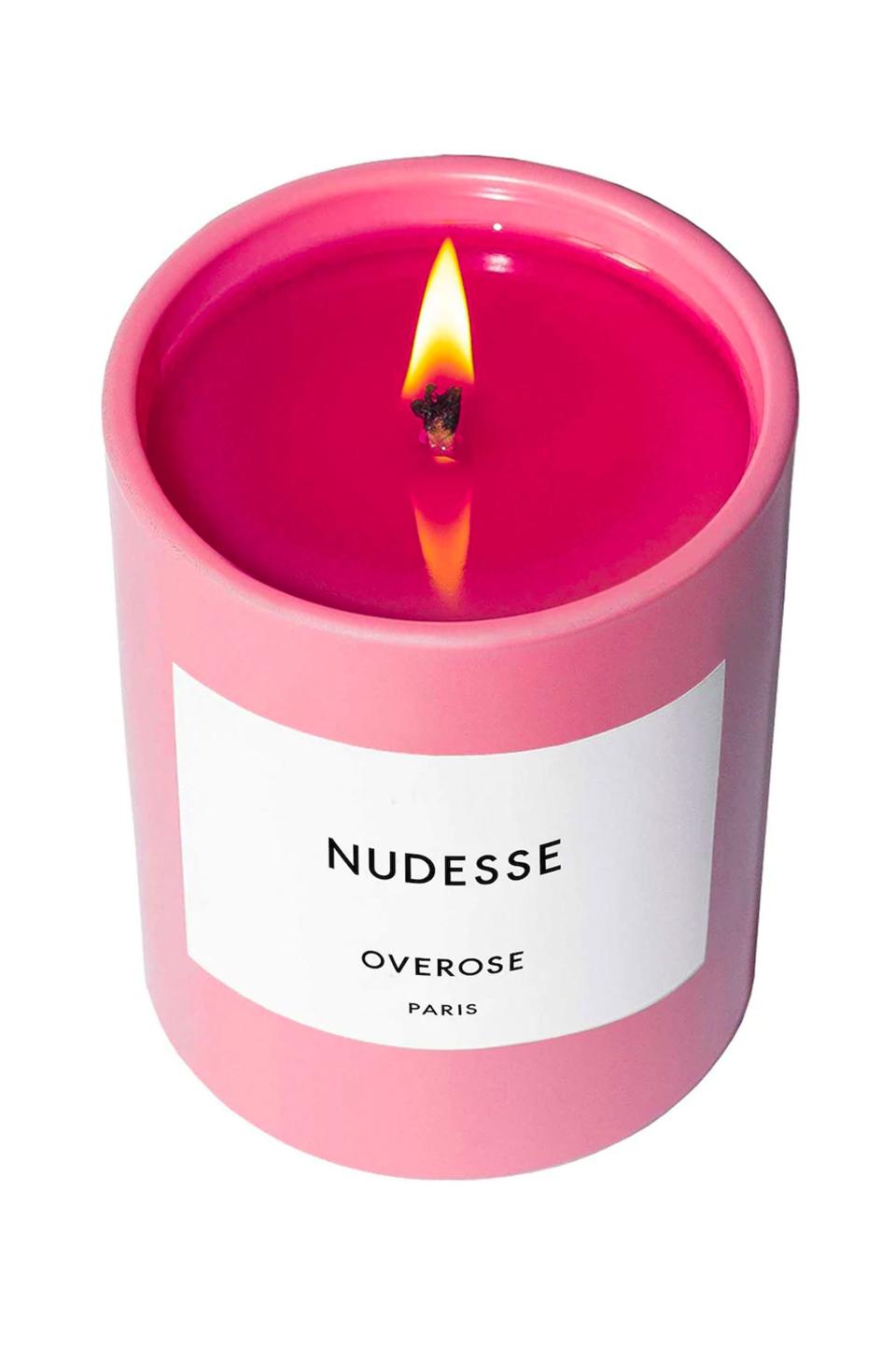 17) Overose Nudesse Pink Candle