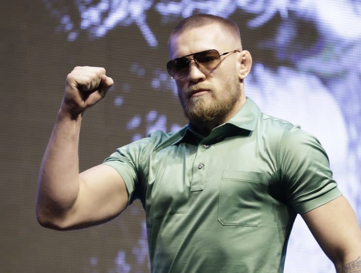 Conor McGregor remains one of the UFC's biggest draws. (AP)