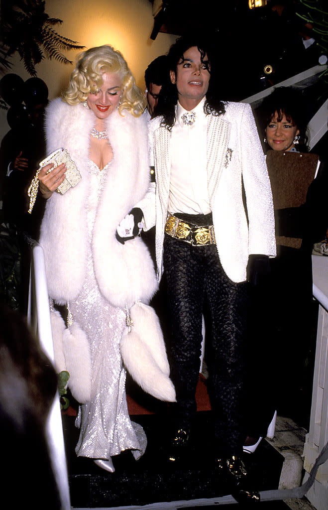 Madonna and Michael Jackson