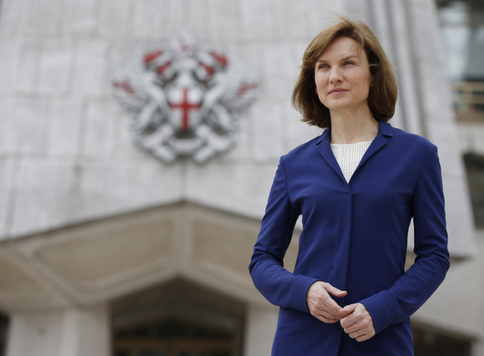 Fiona Bruce was among some 40 women BBC presenters to write to the chairman demanding he act on the pay gap (Jonathan Brady/PA)