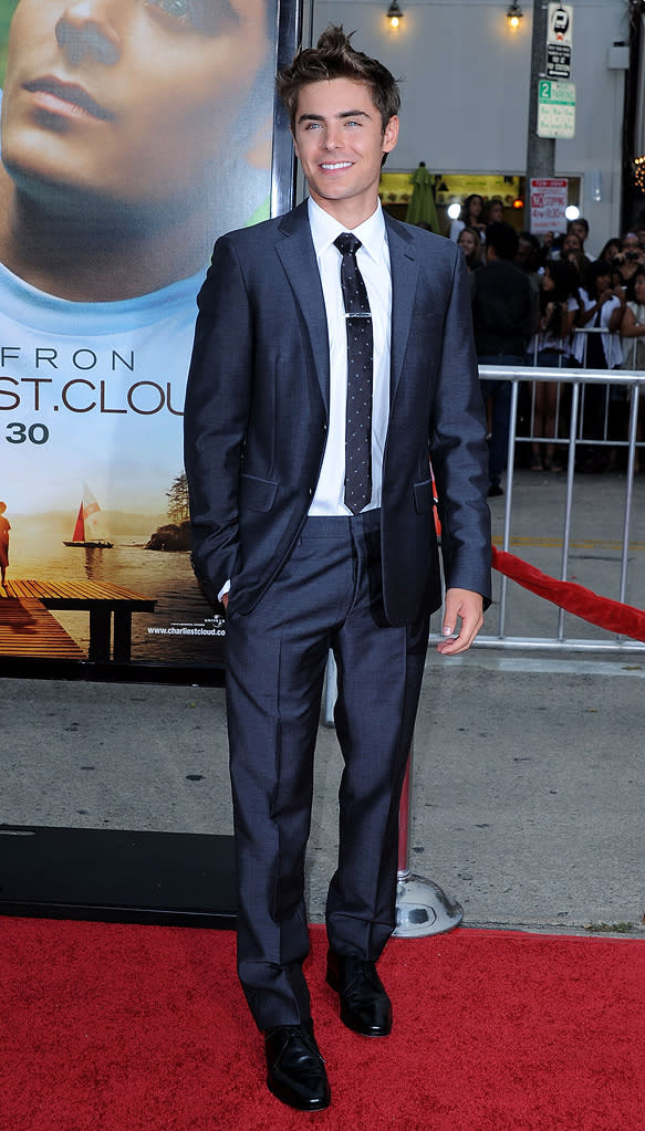 Charlie St. Cloud LA Premiere 2010 Zac Efron