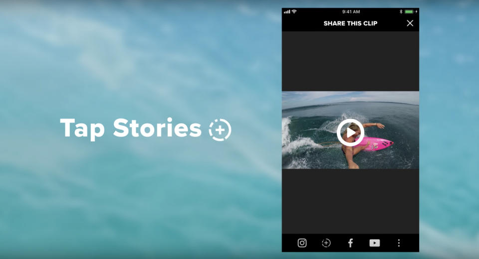 While you can post GoPro photos and videos as Instagram Stories, the process