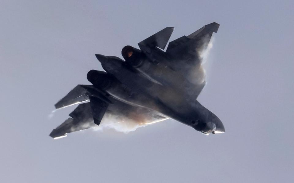 The Su-57 jet fighter was designed to replace Russia's ageing warplanes like the MiG-29 and Su-27