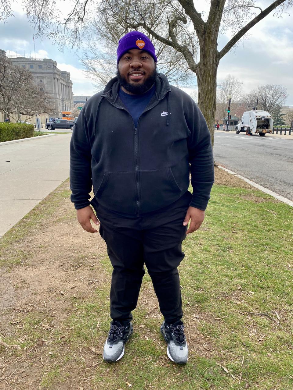 Jason Lowe, a senior at Albany State University in Georgia, traveled up to Washington, D.C., by bus with dozens of his peers to rally in favor of student loan cancellation. For Lowe and others, such forgiveness can serve as a form of reparations for Black and Brown borrowers.