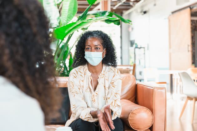 Finding a therapist you trust and feel comfortable with is key to reducing doorknob comments. (Photo: SDI Productions via Getty Images)