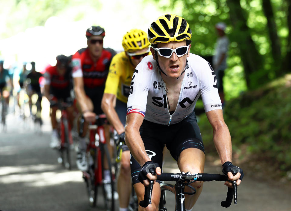 Geraint Thomas won one of Team Sky’s six Tour de France titles in 2018