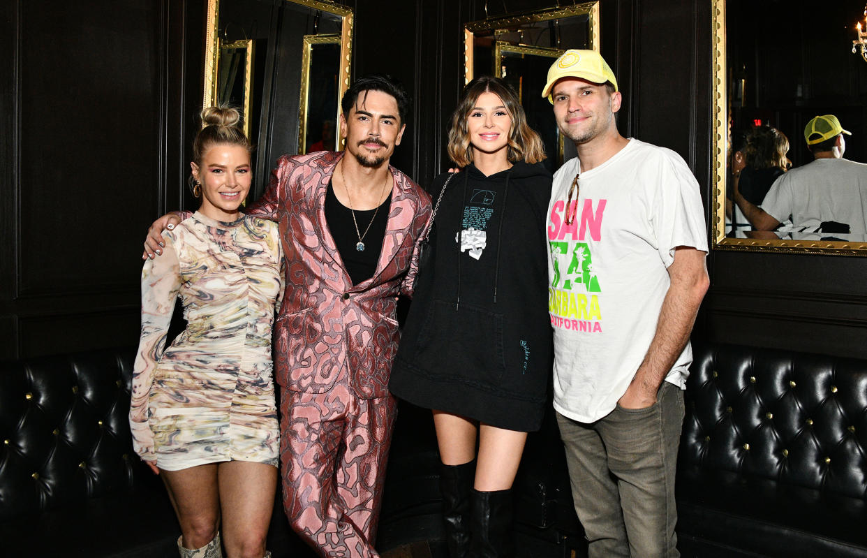 Ariana Madix, Tom Sandoval, Raquel Leviss and Tom Schwartz. (Araya Doheny / Getty Images)