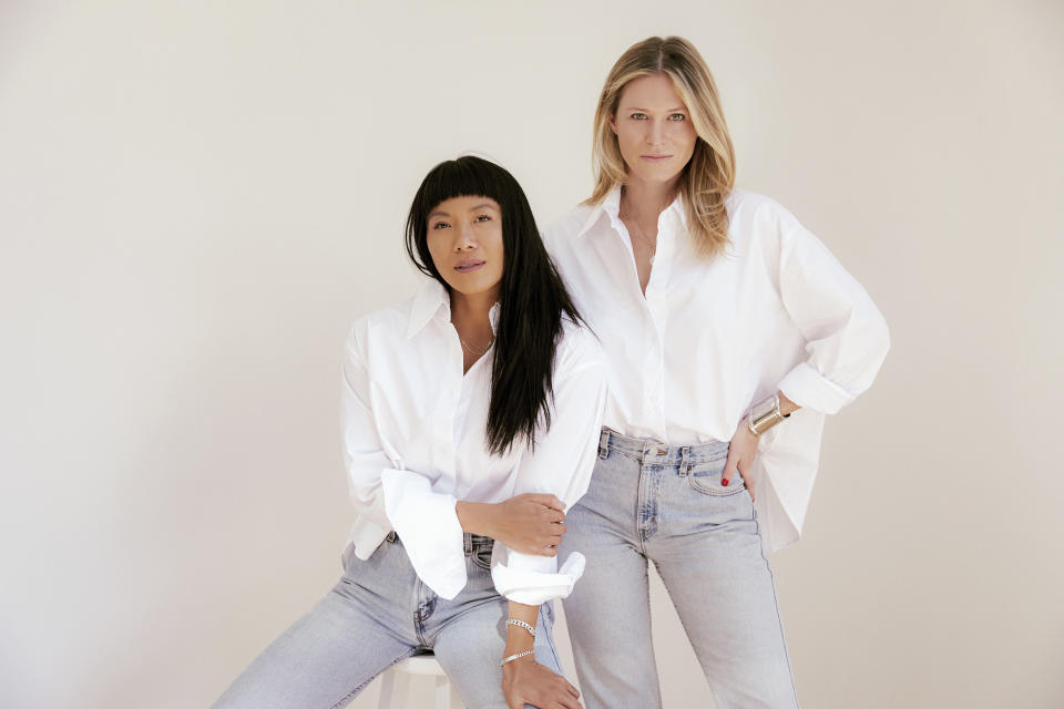 Dune Suncare founders Mei Kwok and Emily Doyle.