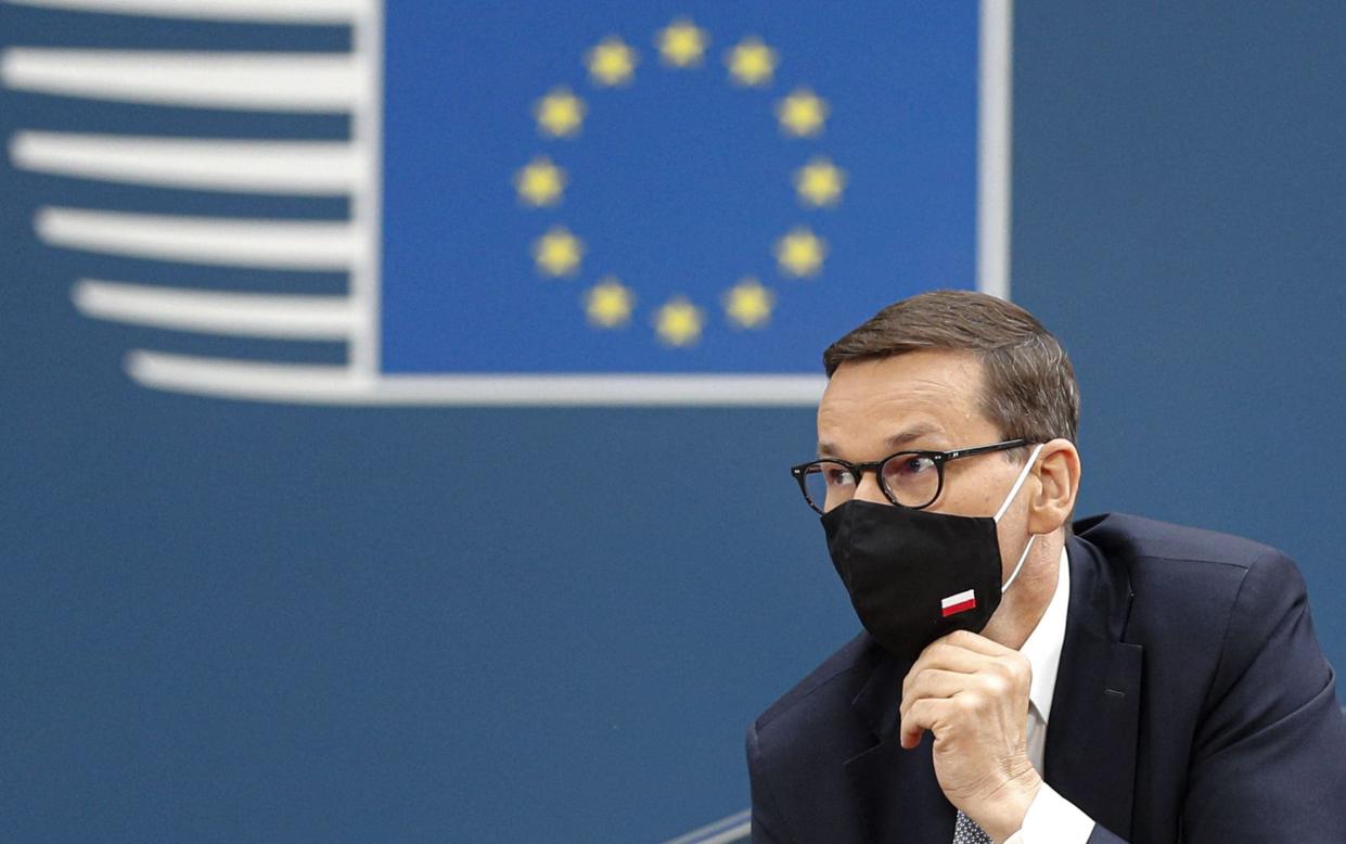 Mateusz Morawiecki - Johanna Geron/AFP via Getty Images