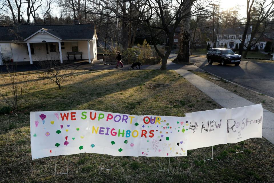 new rochelle neighbors social distancing isolation quarantine