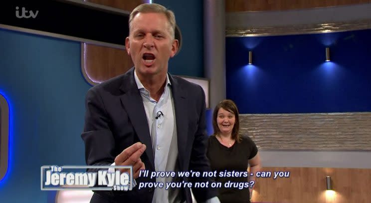 Jeremy Kyle Show/Rex Photos