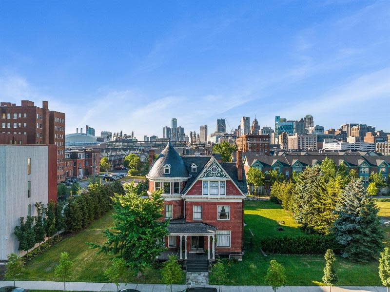 A Queen Anne-style mansion in the Brush Park neighborhood in Detroit has been listed for sale, with an asking price of $3.7 million.