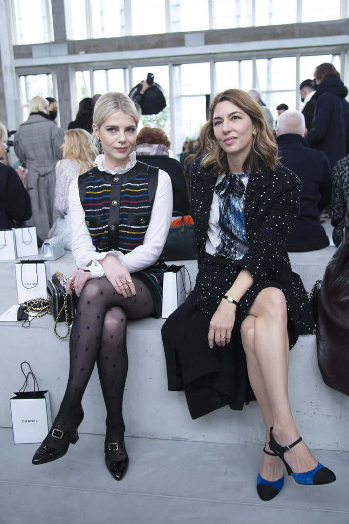 Lucy Boynton et Sofia Coppola