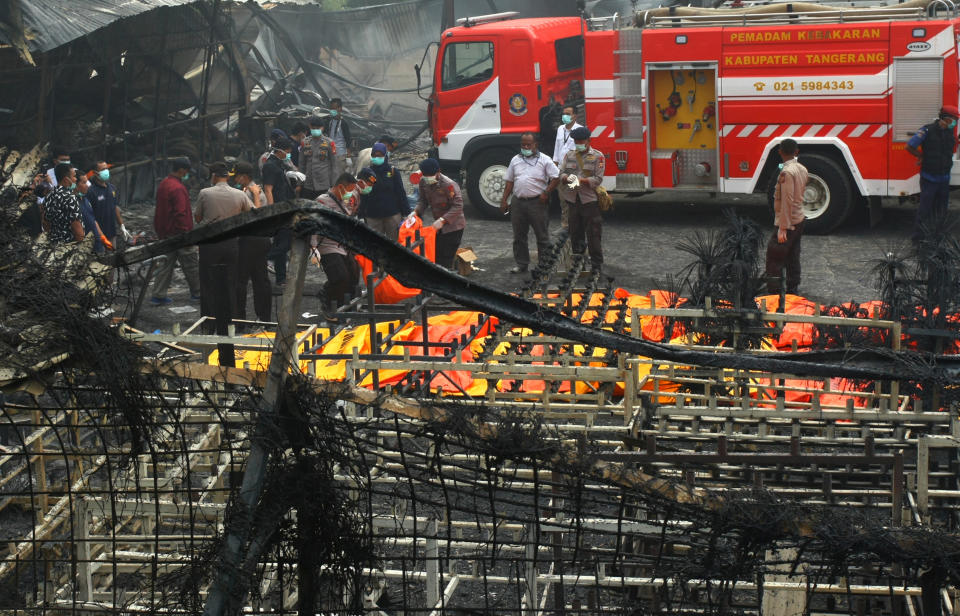 Indonesian fireworks factory explosion kills dozens