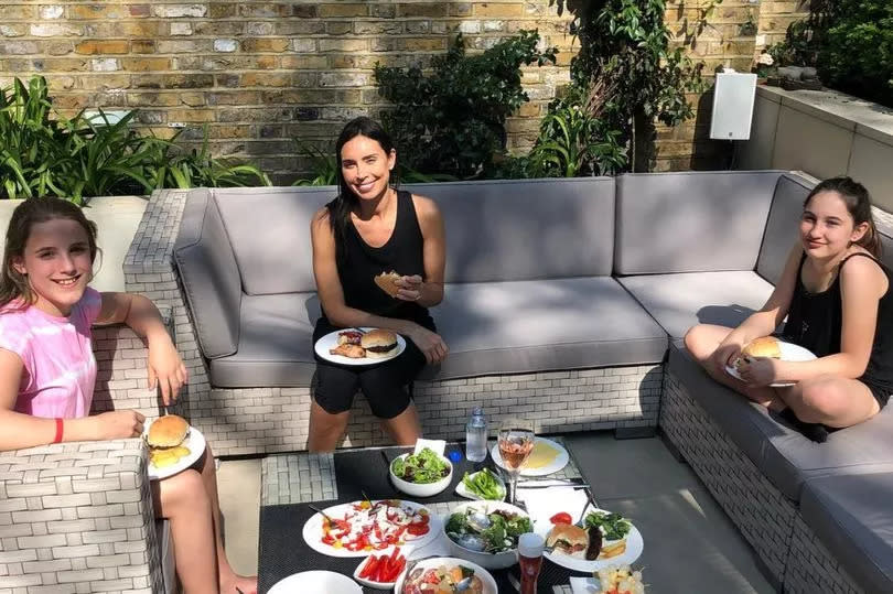 Christine Lampard at home