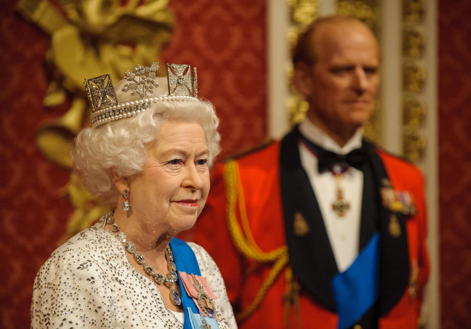 Queen Elizabeth II waxwork