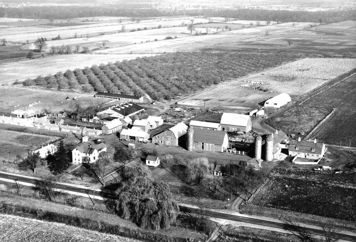 St. Mary Farms is pictured in the 1940s. Each year, the IHM Sisters celebrate the Major Litanies (also known in Catholic doctrine as the Major Rogation) and feast of St. Mark the Evangelist (one of the key New Testament scholars) on April 25 to launch the growing season.