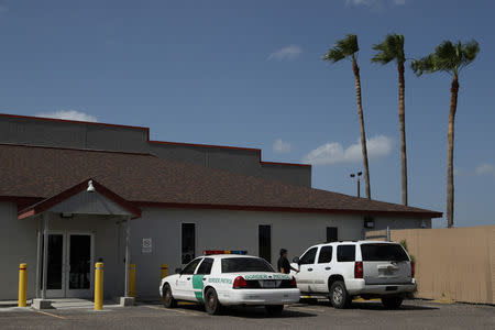 U.S. Border Patrol's central processing center in McAllen, Texas, U.S., July 17, 2018. Picture taken July 17, 2018. REUTERS/Loren Elliott