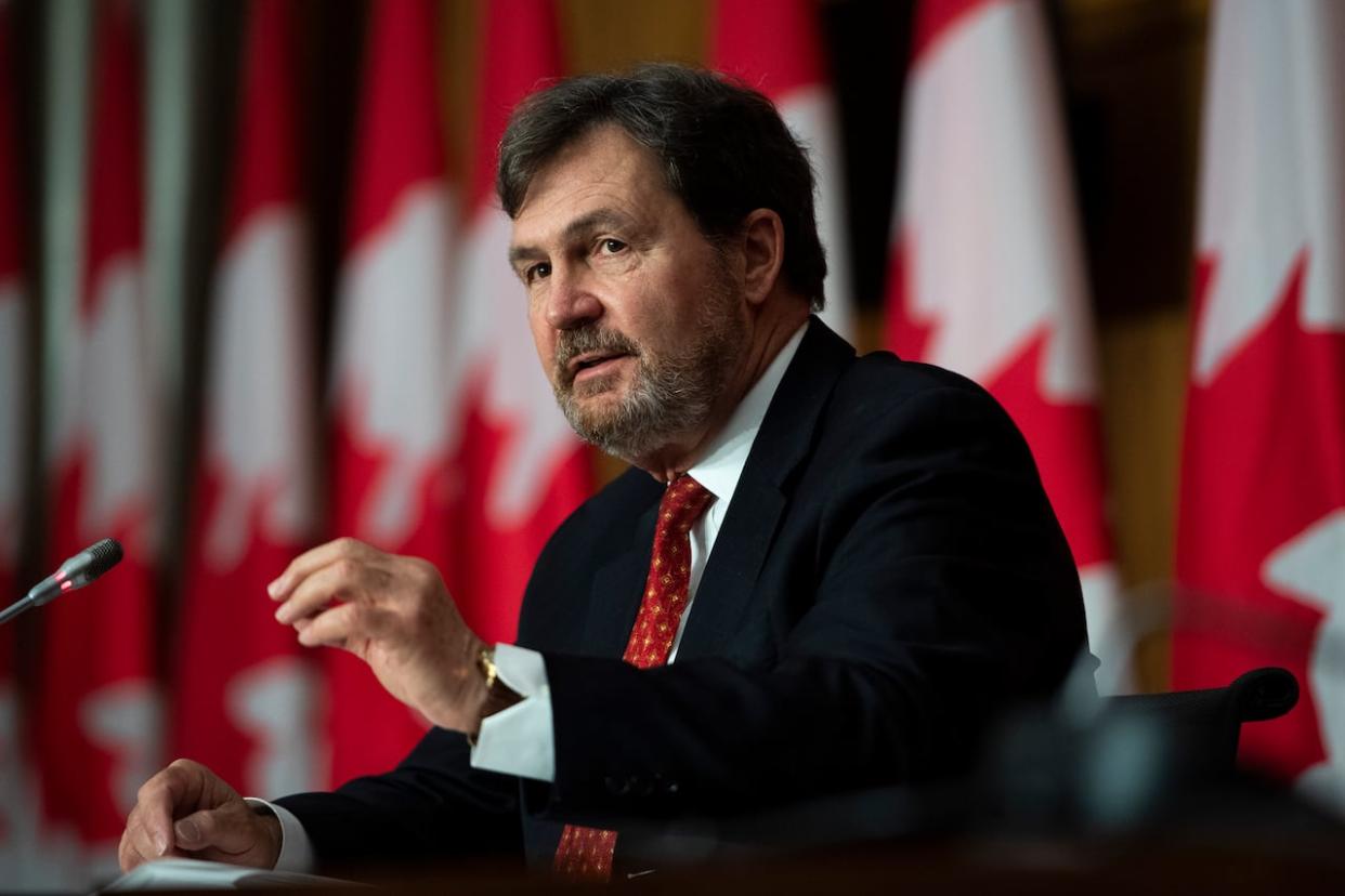 In a majority opinion, Chief Justice of the Supreme Court of Canada Richard Wagner wrote that that Ottawa’s Impact Assessment Act was largely unconstitutional. (Justin Tang/Canadian Press - image credit)