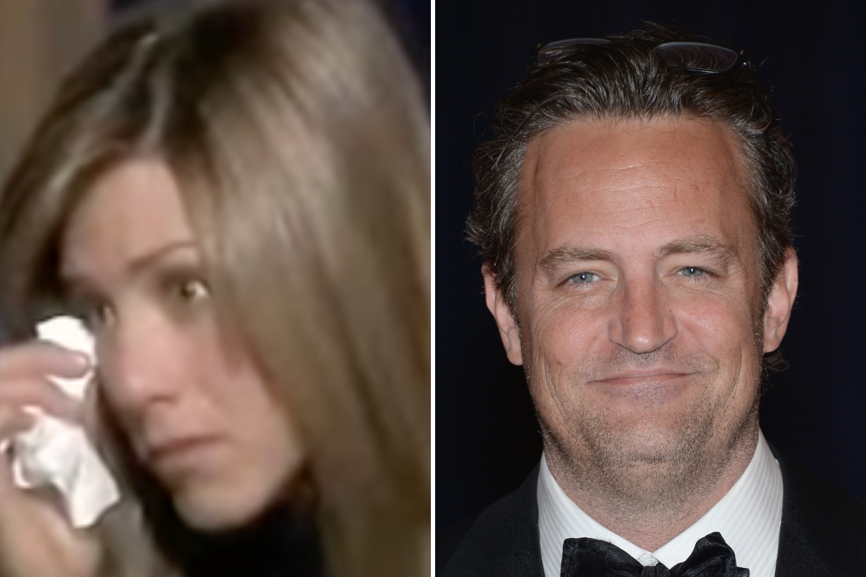 Jennifer Aniston and Matthew Perry (ABC and Getty Images)