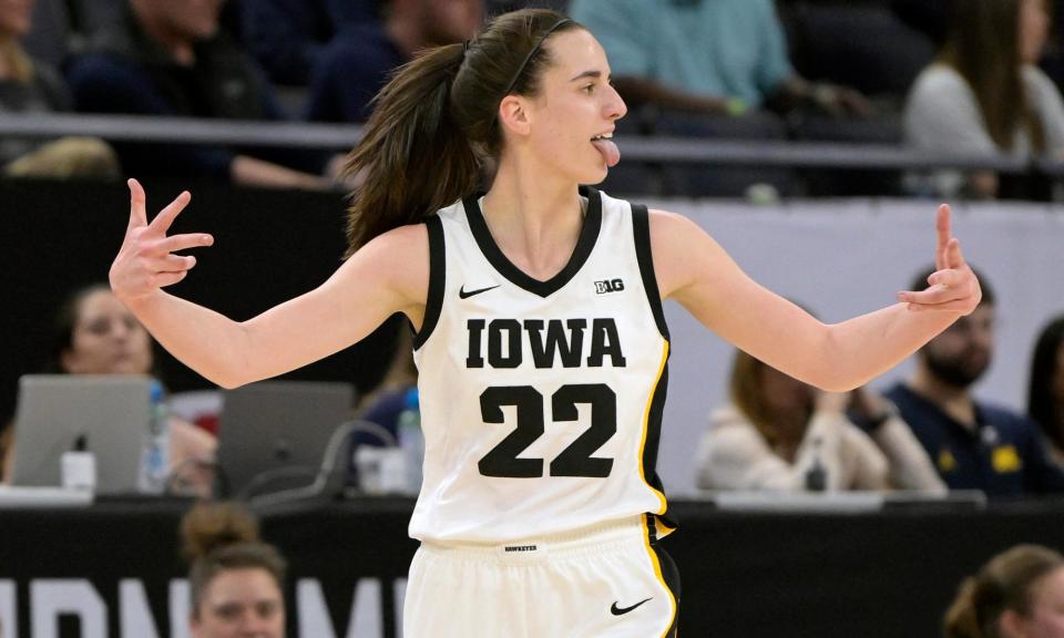 <span>Caitlin Clark has made $3.5m through NIL deals in her college career.</span><span>Photograph: Nick Wosika/USA Today Sports</span>