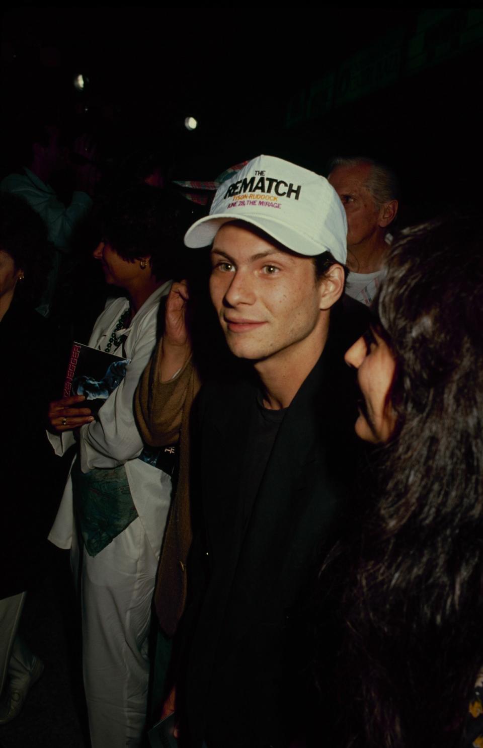 Brand Loyalty: Please Take in the Exquisite Beauty of Christian Slater's Baseball Cap Collection