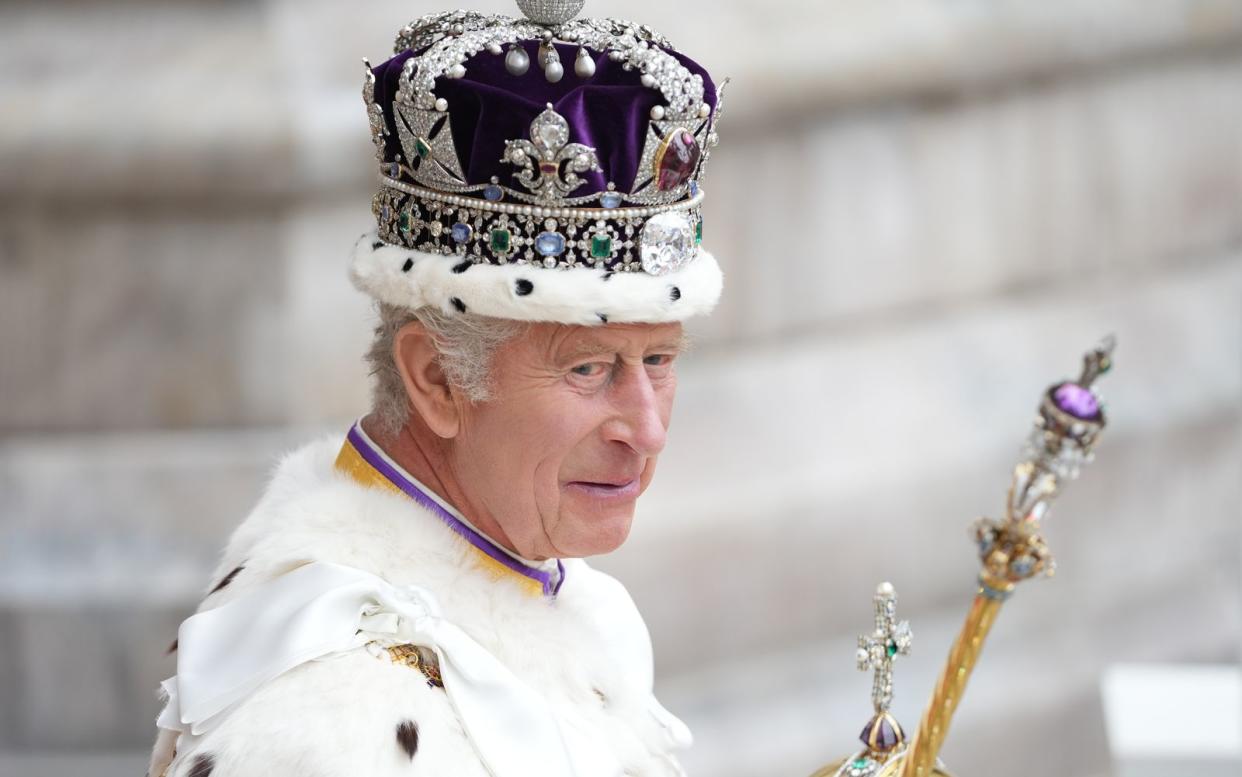 König Charles soll seinem Enkel Archie alles Gute zum Geburtstag gewünscht haben, "wo immer er auch sein mag". (Bild: 2023 Getty Images/WPA Pool/Dan Charity)