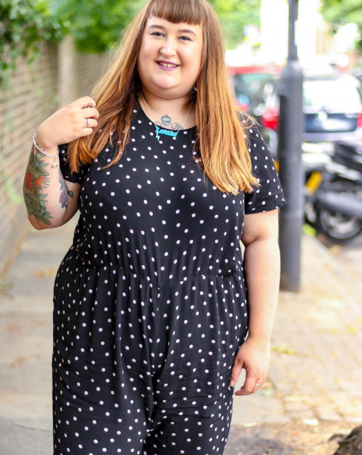 <i>Plus-size blogger Lottie L’Amour hit back at a company who asked her to appear on a weight loss program. [Photo: Instagram/lottielamour]</i>