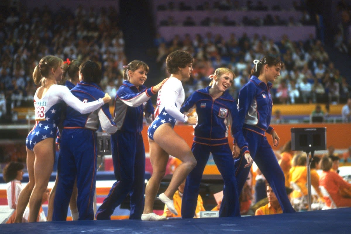 Gymnast Mary Lou Retton in 1984  (Getty Images)