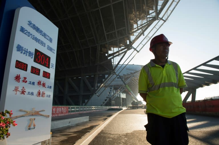 Li Jianhua, vice chairman of Beijing City Planning New Airport Construction, said all their projects had been on time or ahead of schedule