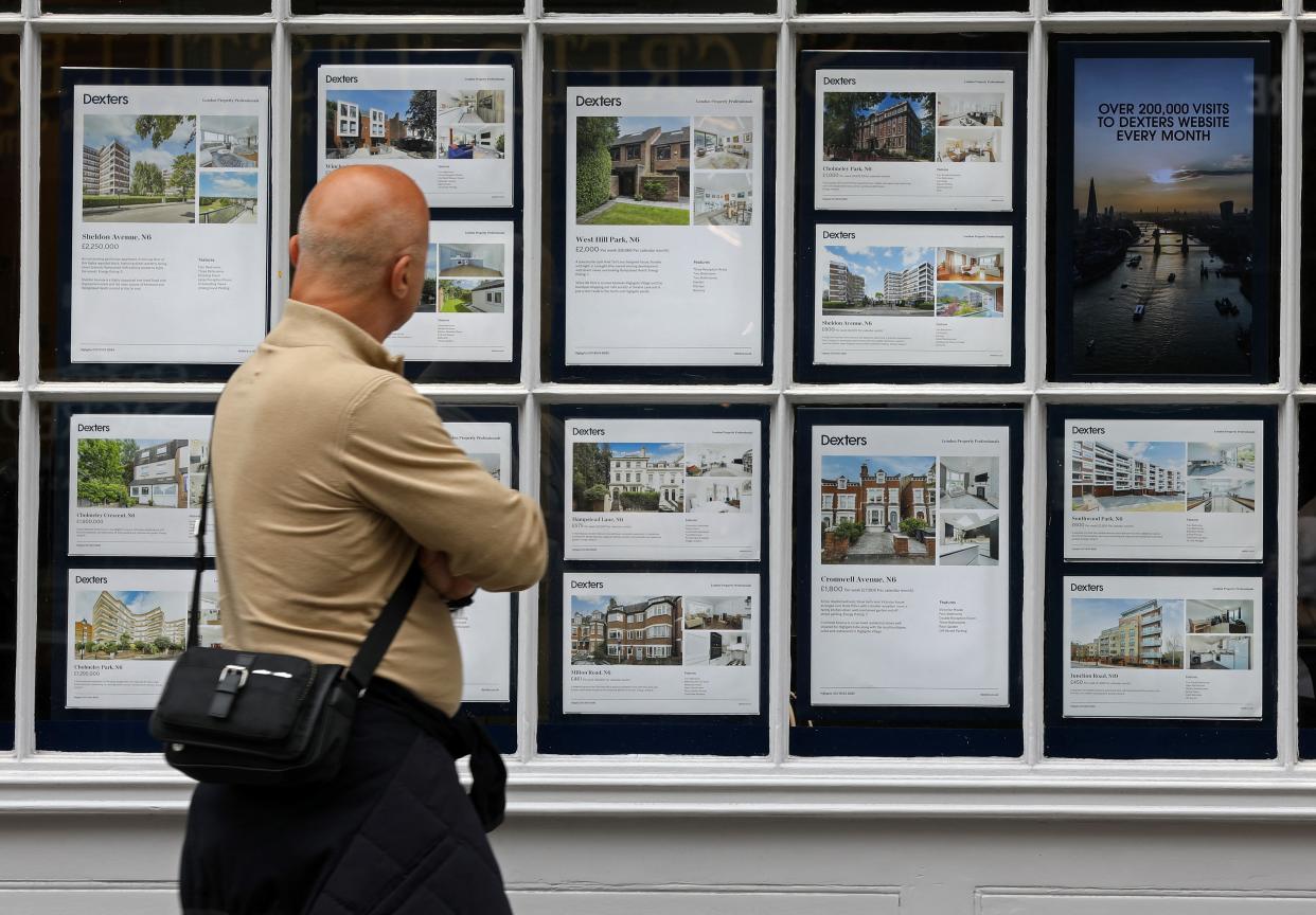 UK interest rates have been rising in recent months as the Bank of England battles to tame inflation. Photo: Isabel Infantes/AFP via Getty 