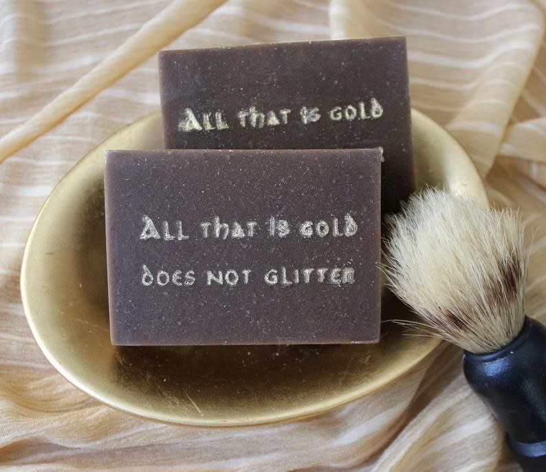 The-MacBath-Aragorms-Shave-Goat-Milk-Soap, best gifts for book lovers