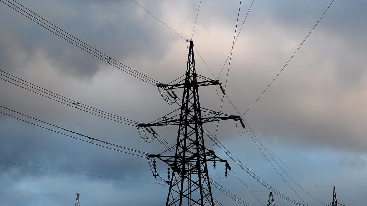 Electric power lines. Stock photo: Getty Images