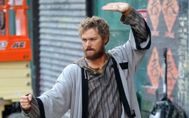 Finn Jones as Marvel superhero Iron Fist - Netflix