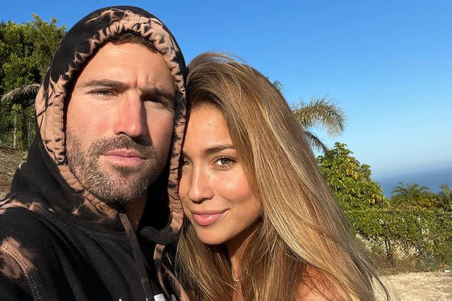 <p>Brody Jenner/Instagram</p> Brody Jenner and Tia Blanco pose for photo together,