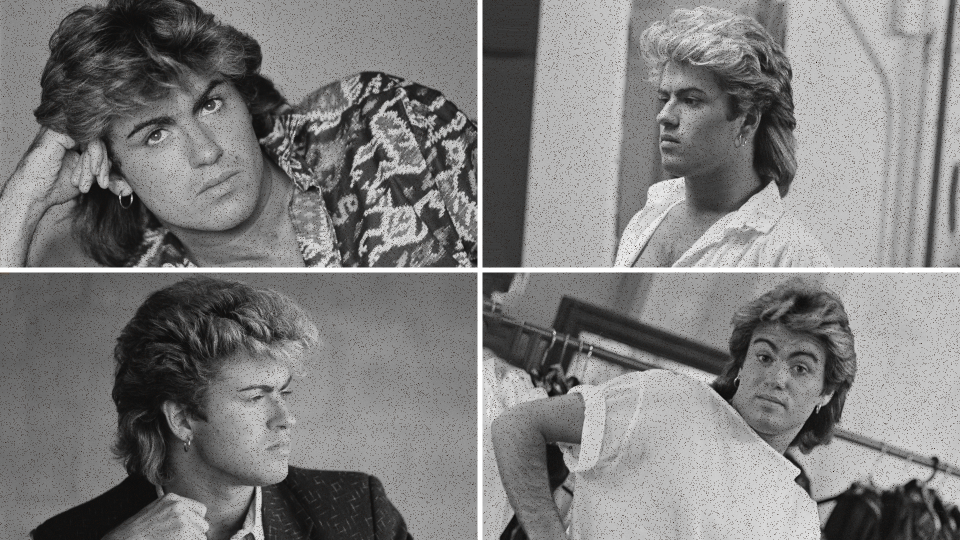 George Michael at the peak of his closeted Wham! fame in 1985. (Getty Images)