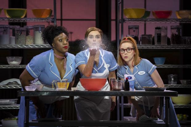 Waitress has music and lyrics by American singer-songwriter Sara Bareilles. Picture by Johan Persson