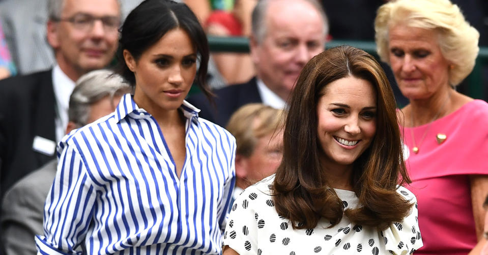 Meghan Markle and Kate Middleton