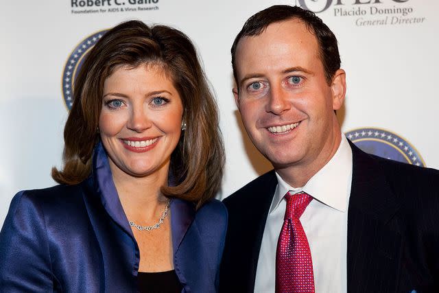 <p>Paul Morigi/WireImage</p> Norah O'Donnell and Geoff Tracy at the celebration to honor the Inauguration of Barack Obama at Cafe Milano on January 16, 2009 in Washington, DC.