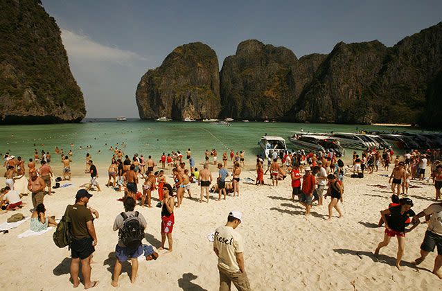 Phi Phi island is a popular tourism hot-spot for Australians. Source: Getty/File