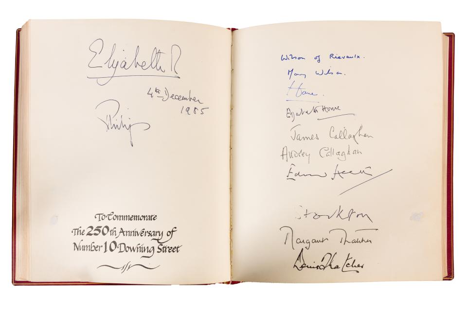 Visitors' book 