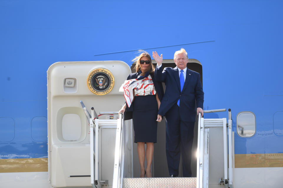 President Trump state visit: Day one