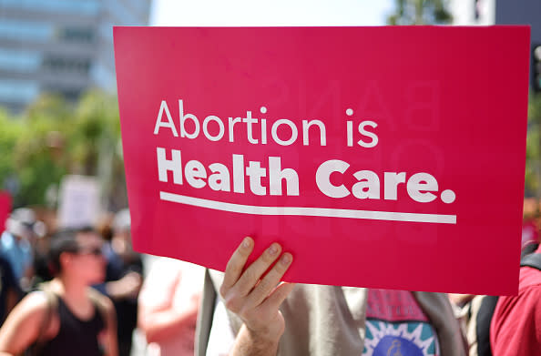 "Abortion is health care."