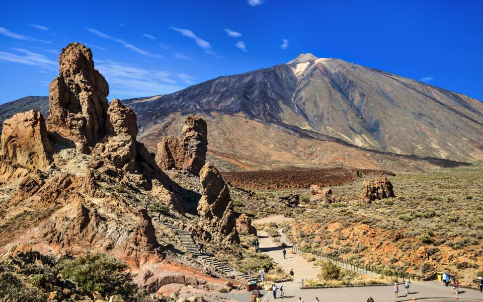 mount tiede canary islands volcano spanish resorts tenerife holidays