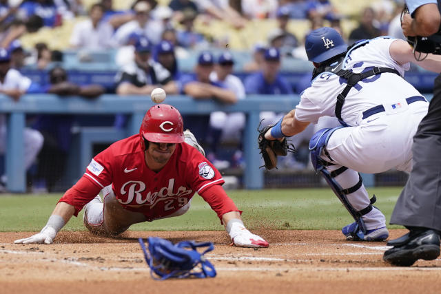 April 27, 2021: The Los Angeles Dodgers vs. the Cincinnati Reds at