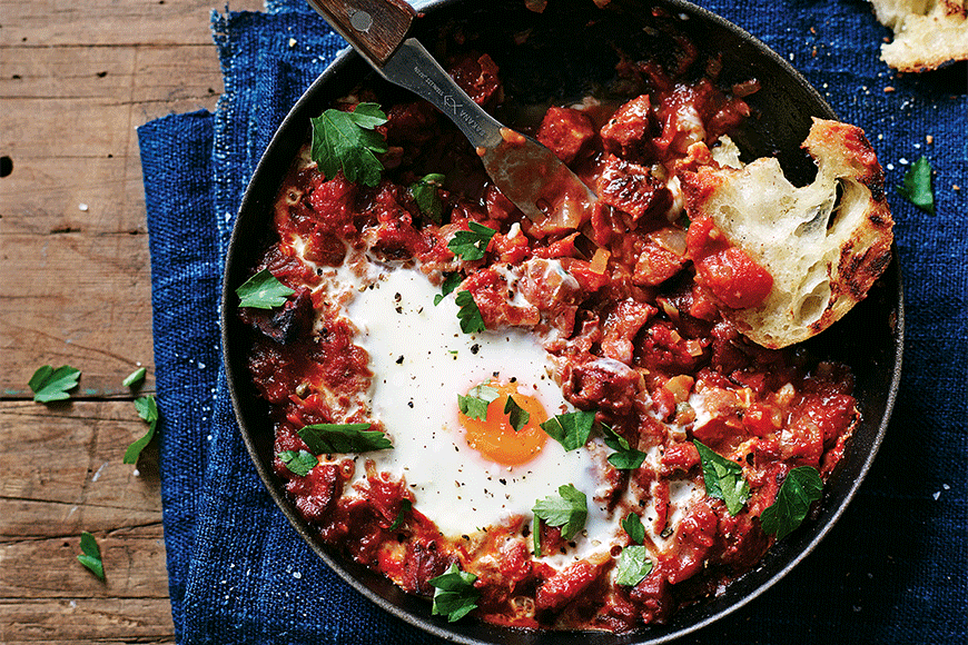 Spanish Baked Eggs