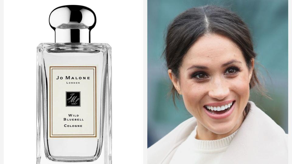 The Duchess of Cambridge has reportedly worn Jo Malone London Wild Bluebell on and off over the years. 