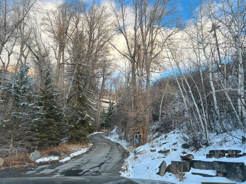 Homes on Red Mountain, nicknamed Billionaire Mountain, in Aspen, Colorado.